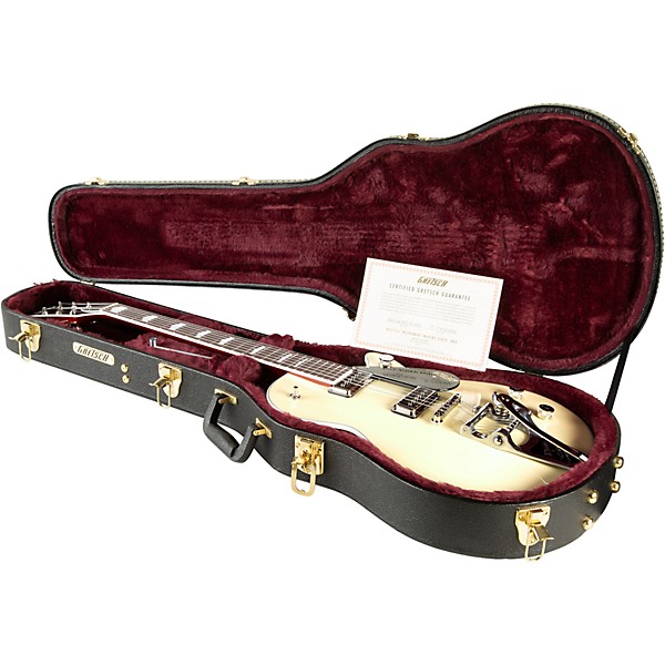 Gretsch Guitars G6128T Players Edition Jet DS With Bigsby Lotus Ivory