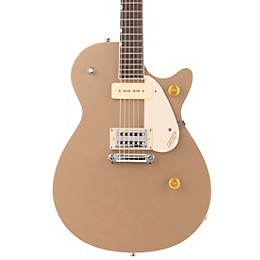 Gretsch Guitars G2215-P90 Streamliner Junior Jet Club Electric Guitar Sahara Metallic