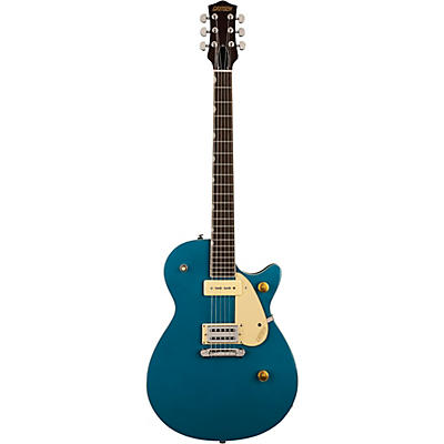 Gretsch Guitars G2215-P90 Streamliner Junior Jet Club Electric Guitar Ocean Turquoise for sale