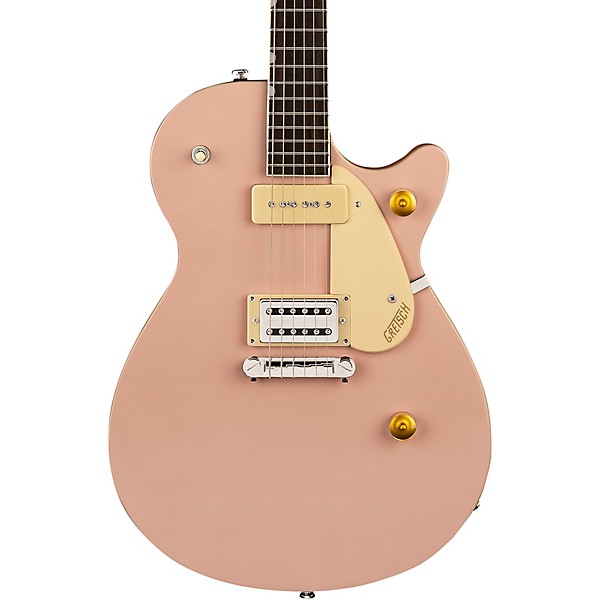 Gretsch Guitars G2215-P90 Streamliner Junior Jet Club Electric Guitar Shell Pink