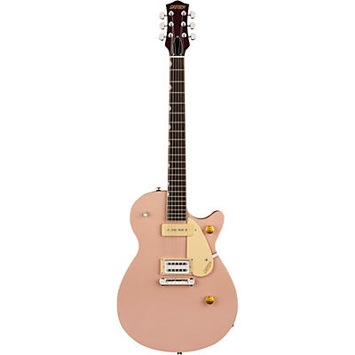 Gretsch Guitars G2215-P90 Streamliner Junior Jet Club Electric Guitar Shell Pink for sale