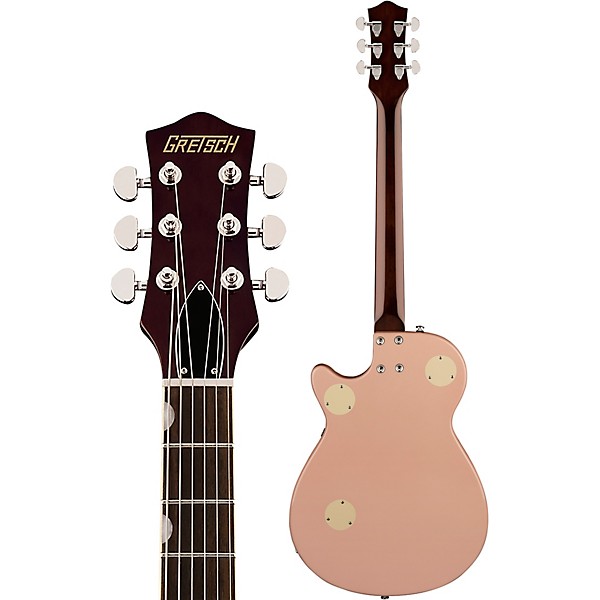 Gretsch Guitars G2215-P90 Streamliner Junior Jet Club Electric Guitar Shell Pink
