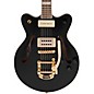 Open Box Gretsch Guitars G2655TG-P90 Limited Edition Streamliner Center Block Jr. with Bigsby and Gold Hardware Level 2 Black Matte 194744152054 thumbnail