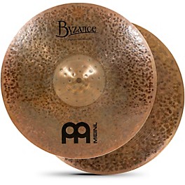 MEINL Byzance Big Apple Dark Hi-Hat Cymbals 15 in.