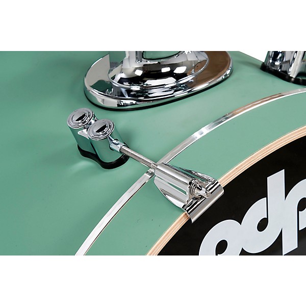 PDP by DW Concept Maple 7-Piece Shell Pack With Chrome Hardware Satin Seafoam
