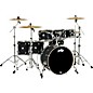 PDP by DW Concept Maple 7-Piece Shell Pack With Chrome Hardware Satin Black thumbnail