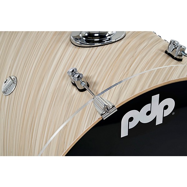 PDP by DW Concept Maple 7-Piece Shell Pack With Chrome Hardware Twisted Ivory