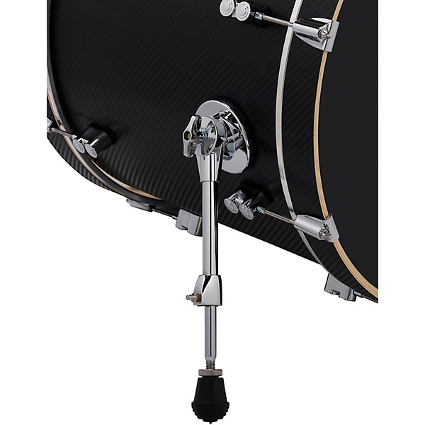 PDP by DW Concept Maple 7-Piece Shell Pack With Chrome Hardware Carbon Fiber