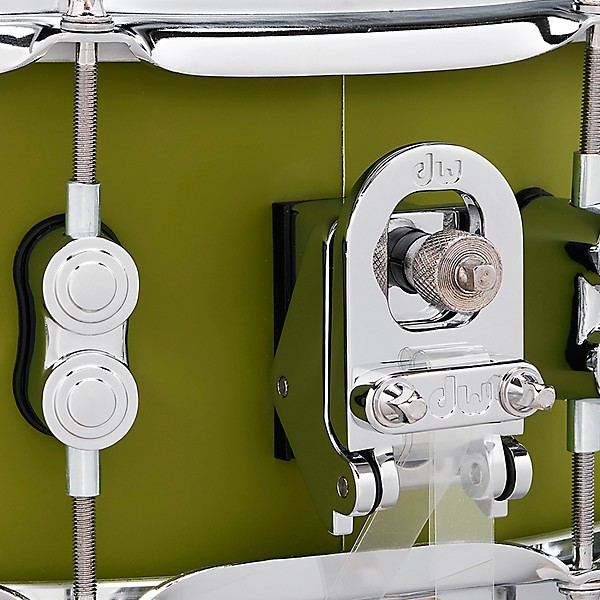 PDP by DW Concept Maple Snare Drum With Chrome Hardware 14 x 5.5 in. Satin Olive