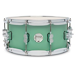 PDP by DW Concept Maple Snare Drum With Chrome Hardware 14 x 6.5 in. Satin Seafoam