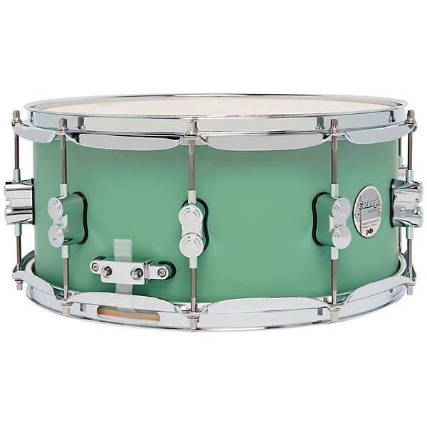 PDP by DW Concept Maple Snare Drum With Chrome Hardware 14 x 6.5 in. Satin Seafoam