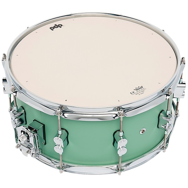 PDP by DW Concept Maple Snare Drum With Chrome Hardware 14 x 6.5 in. Satin Seafoam