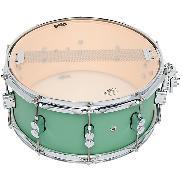 PDP by DW Concept Maple Snare Drum With Chrome Hardware 14 x 6.5 in. Satin Seafoam