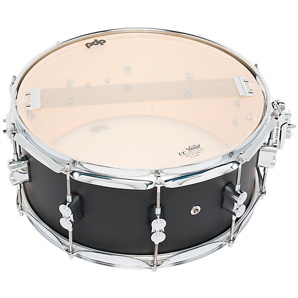 PDP by DW Concept Maple Snare Drum With Chrome Hardware 14 x 6.5 in. Satin Black