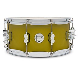 PDP by DW Concept Maple Snare Drum With Chrome Hardware 14 x 6.5 in. Satin Olive