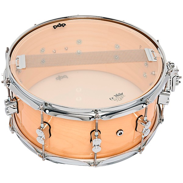 PDP by DW Concept Maple Snare Drum With Chrome Hardware 14 x 6.5 in. Natural Lacquer