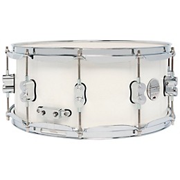 PDP by DW Concept Maple Snare Drum With Chrome Hardware 14 x 6.5 in. Pearlescent White