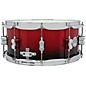 PDP by DW Concept Maple Snare Drum With Chrome Hardware 14 x 6.5 in. Red to Black Fade