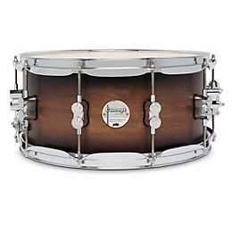 PDP by DW Concept Maple Snare Drum With Chrome Hardware 14 x 6.5 in. Satin Charcoal Burst