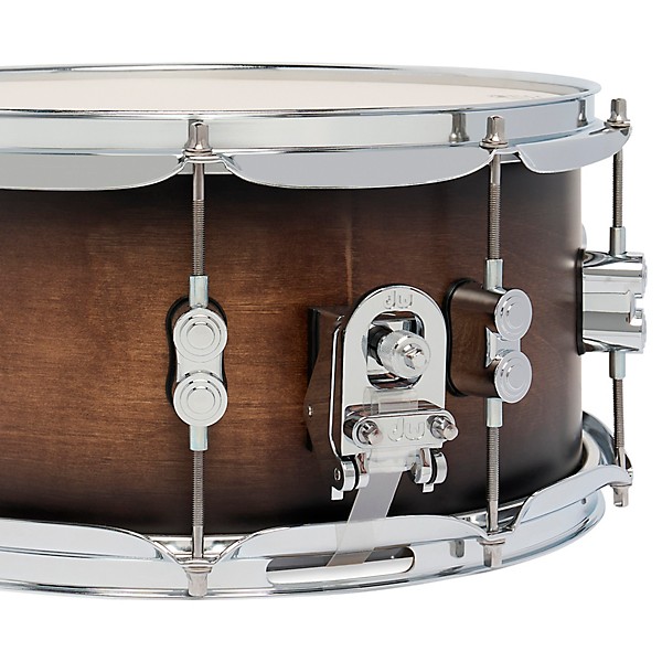 PDP by DW Concept Maple Snare Drum With Chrome Hardware 14 x 6.5 in. Satin Charcoal Burst