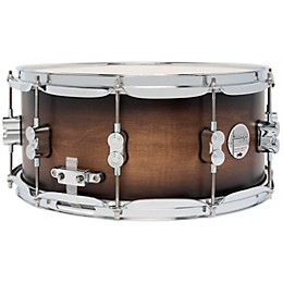 PDP by DW Concept Maple Snare Drum With Chrome Hardware 14 x 6.5 in. Satin Charcoal Burst