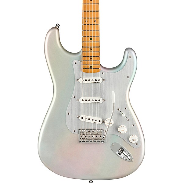 Fender H.E.R. Stratocaster Electric Guitar Chrome Glow