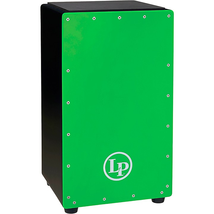 LP Prism Snare Cajon With Pad Green | Guitar Center
