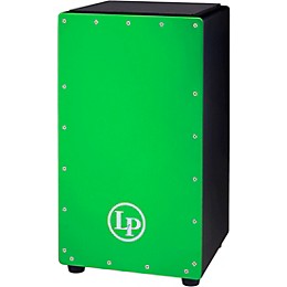 LP Prism Snare Cajon With Pad Green