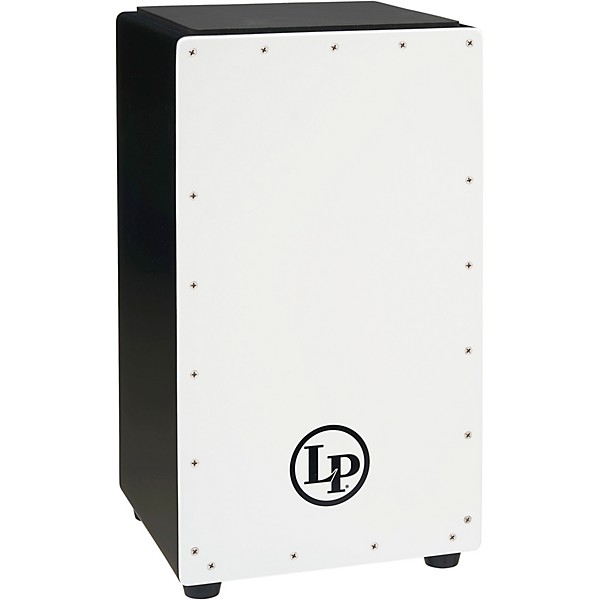 LP Prism Snare Cajon With Pad White