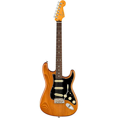 Fender American Professional Ii Roasted Pine Stratocaster Rosewood Fingerboard Electric Guitar Natural for sale