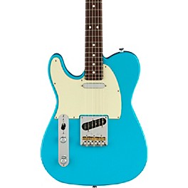 Fender American Pro... Fender American Professional II Telecaster Rosewood Fingerboard Left-Handed Electric Guitar Miami Blue