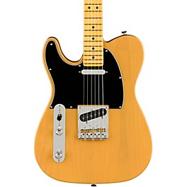 Fender American Professional II Telecaster Maple Fingerboard Left-Handed Electric Guitar Butterscotch Blonde