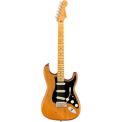 Fender American Professional Ii Roasted Pine Stratocaster Maple Fingerboard Electric Guitar Natural for sale