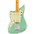 Fender American... Fender American Professional II Jazzmaster Maple Fingerboard Left-Handed Electric Guitar Mystic Surf Green