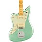 Open Box Fender American Professional II Jazzmaster Maple Fingerboard Left-Handed Electric Guitar Level 2 Mystic Surf Green 194744840234 thumbnail