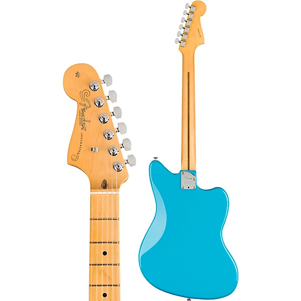Fender American Professional II Jazzmaster Maple Fingerboard Left-Handed Electric Guitar Miami Blue