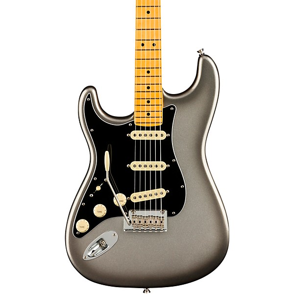 Fender American Professional II Stratocaster Maple Fingerboard Left-Handed Electric Guitar Mercury