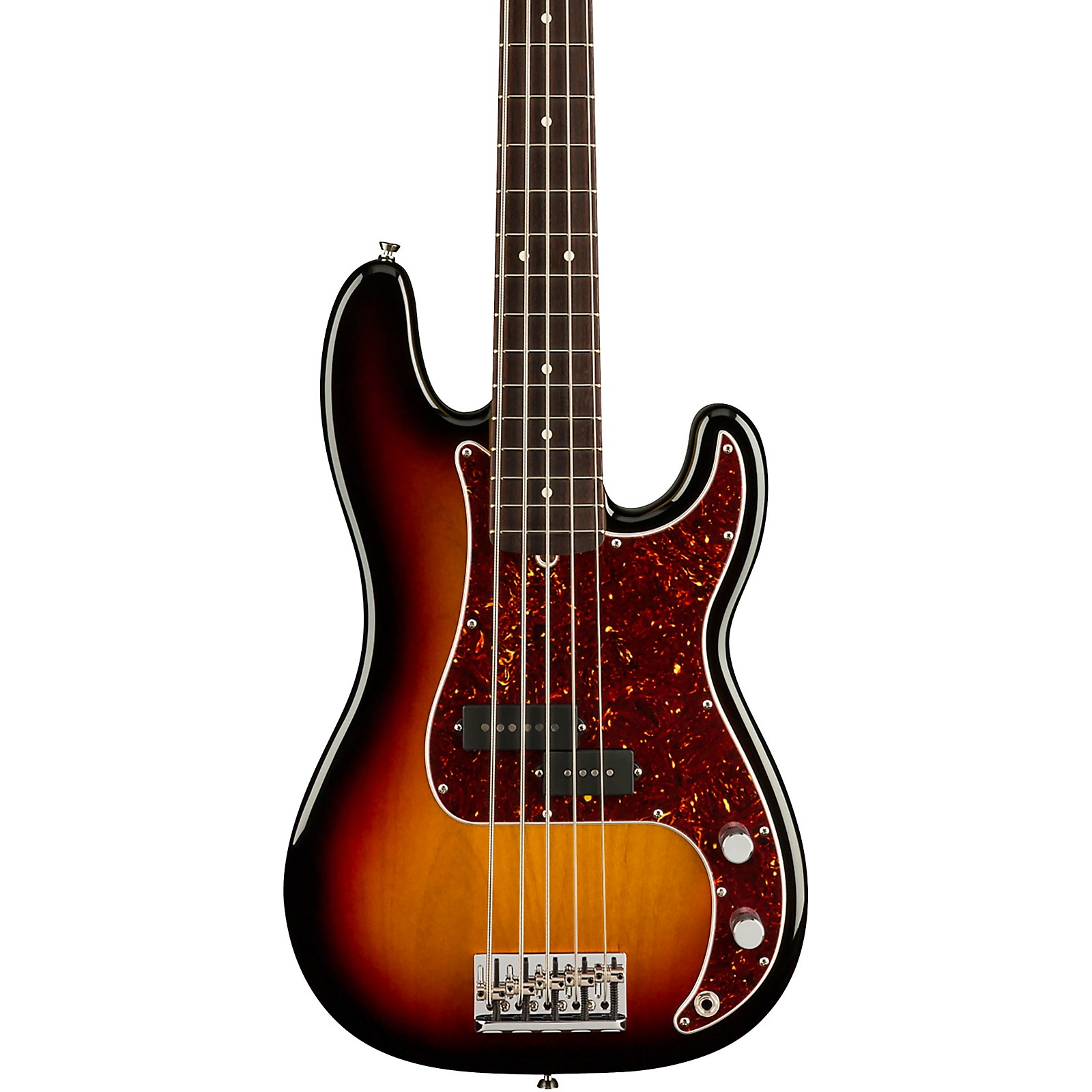 Fender American Professional Ii Precision Bass V Rosewood Fingerboard 3 Color Sunburst Guitar 0013