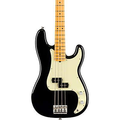 Fender American Professional Ii Precision Bass Maple Fingerboard Black for sale