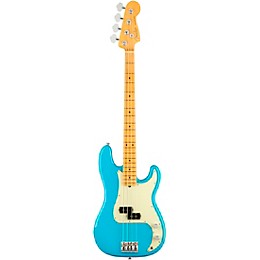 Fender American Professional II Precision Bass Maple Fingerboard Miami Blue