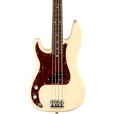 Fender American Professional Ii Precision Bass Rosewood Fingerboard Left-Handed Olympic White for sale