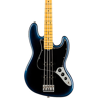 Fender American Professional Ii Jazz Bass Maple Fingerboard Dark Night for sale