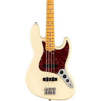 Fender American Professional Ii Jazz Bass Maple Fingerboard Olympic White for sale