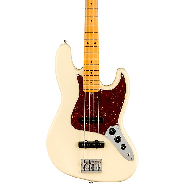 Fender American Professional II Jazz Bass Maple Fingerboard Olympic White