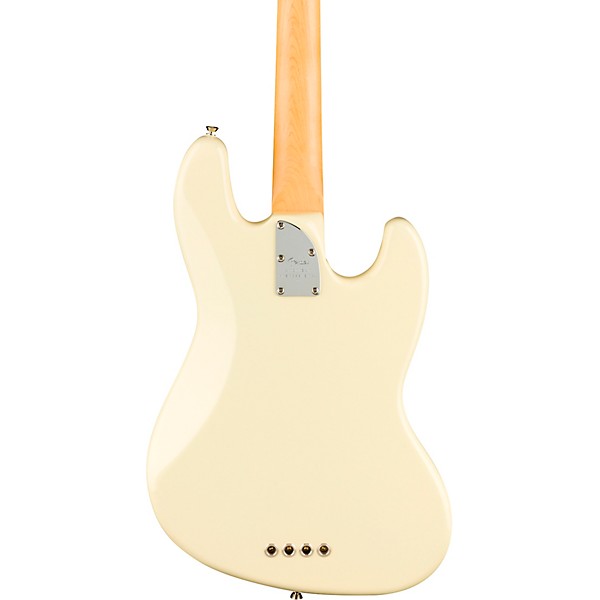 Fender American Professional II Jazz Bass Rosewood Fingerboard Left-Handed Olympic White