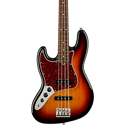 Fender American Professional Ii Jazz Bass Rosewood Fingerboard Left-Handed 3-Color Sunburst for sale
