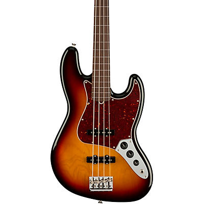 Fender American Professional Ii Fretless Jazz Bass Rosewood Fingerboard 3-Color Sunburst for sale