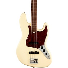 Fender American Professional II Fretless Jazz Bass Rosewood Fingerboard Olympic White