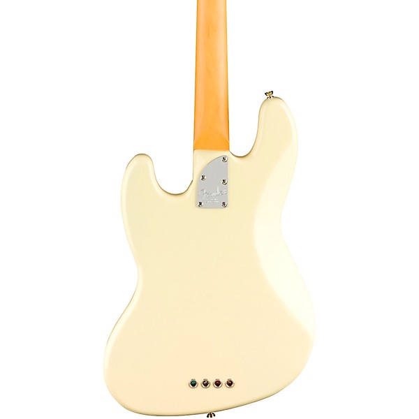 Fender American Professional II Fretless Jazz Bass Rosewood Fingerboard Olympic White