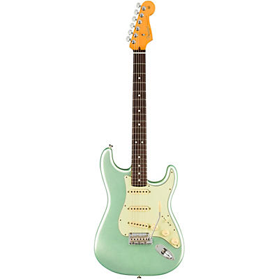 Fender American Professional Ii Stratocaster Rosewood Fingerboard Electric Guitar Mystic Surf Green for sale